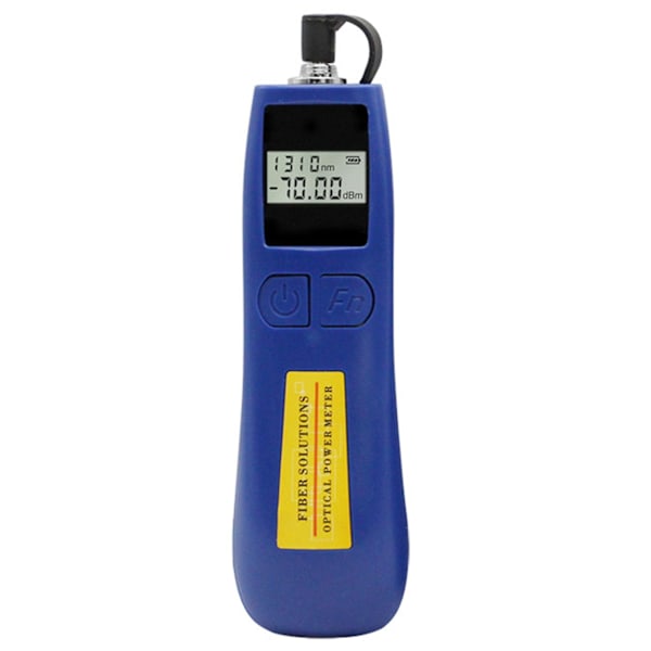 6 Bølgelengder Mini Optisk Effektmeter Tester -50 til 26 Optisk Fiber Tester Optisk Arbeidsrate Meter