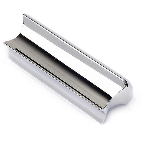 Rostfritt Stål Gitarr Slide Tone Bar för Dobro, Lap Steel Gitarr, Hawaiigitarr, Elgitarr