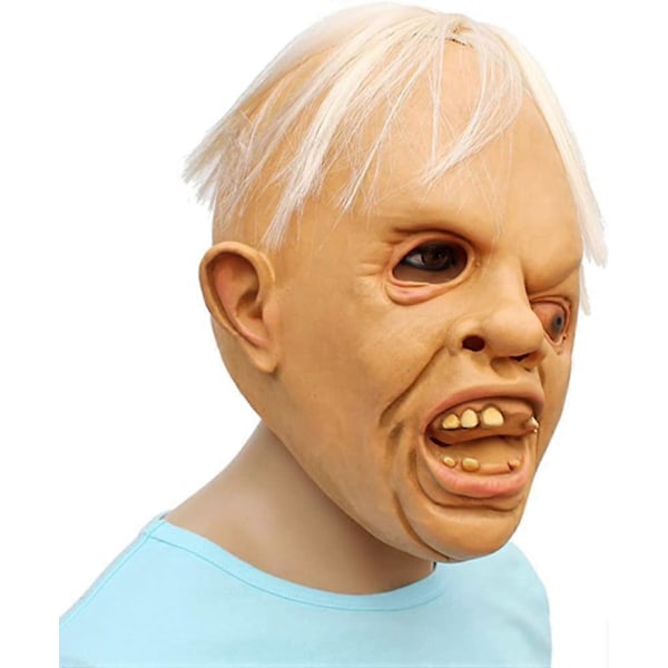Halloween Uhyggelig Horror Goonies Sloth Latex Hovedmaske Cosplay Fest Nyhedskostume