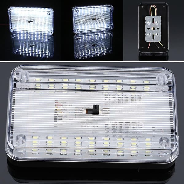 Bil Interiörlampa 36Led Takläslampa