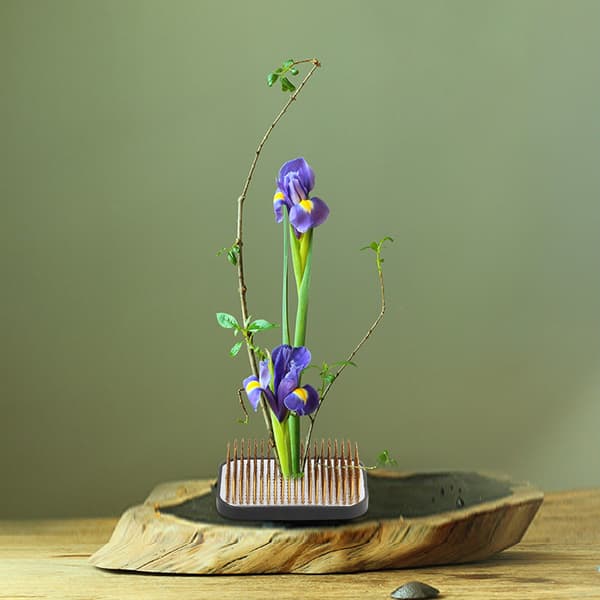 Dense Copper Needle Practical Kenzan Flower Arrangement Needle Pin Flower Art Accessory