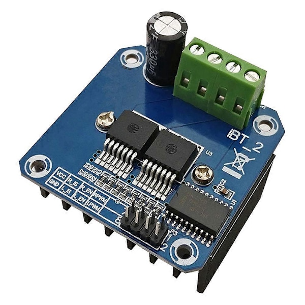 BTS7960 43A Högeffekts Motordrivmodul/Smart Bil Drivmodul för Strömgräns
