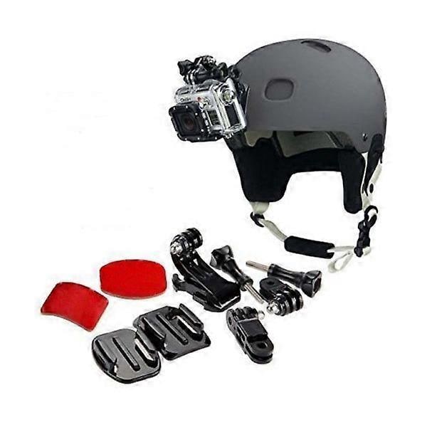 9 i 1 Hjelm Front Side Quick Clip Mount Kit til Hero 6 5 4 3 2 Session