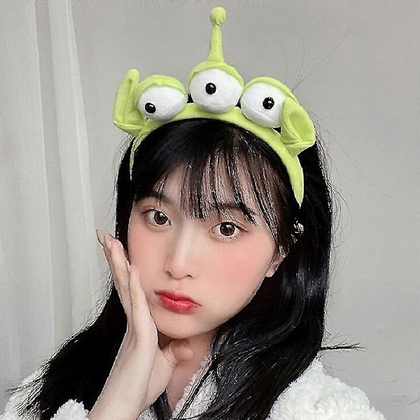 Toy Story Alien Vihreä Pääpanta Silmämunahirviö Pehmo Päähine Cosplay