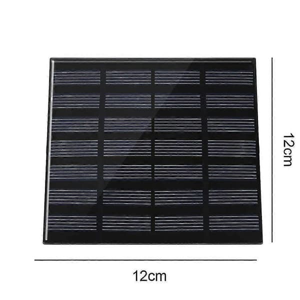 Solcellsdriven fontänpump, 1,5W solcellsvattenpump solpanelkit