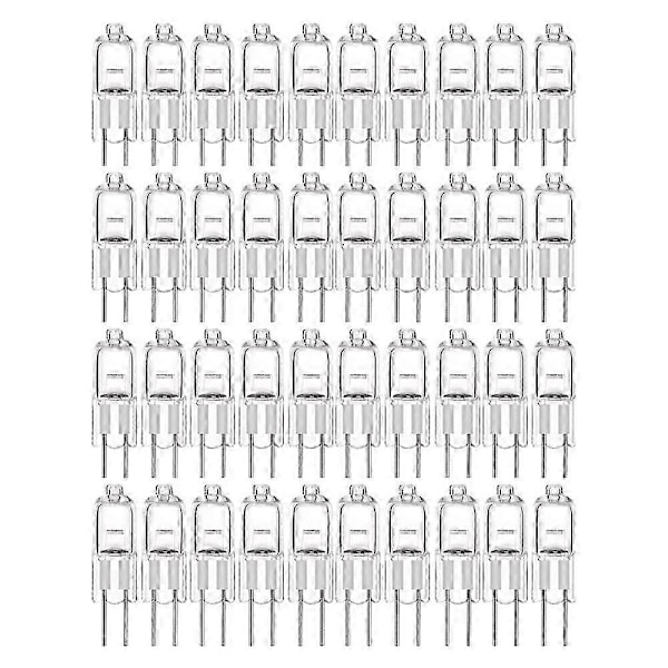 20-pak G4 halogenpærer 10W 12V - Varm hvid