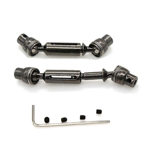2 stk Metal Drivaksel CVD for D12 C14 C24 B14 B36 B24 MN D90 MN99S MN-90 RC Bil Oppgraderingsdeler Tilbehør