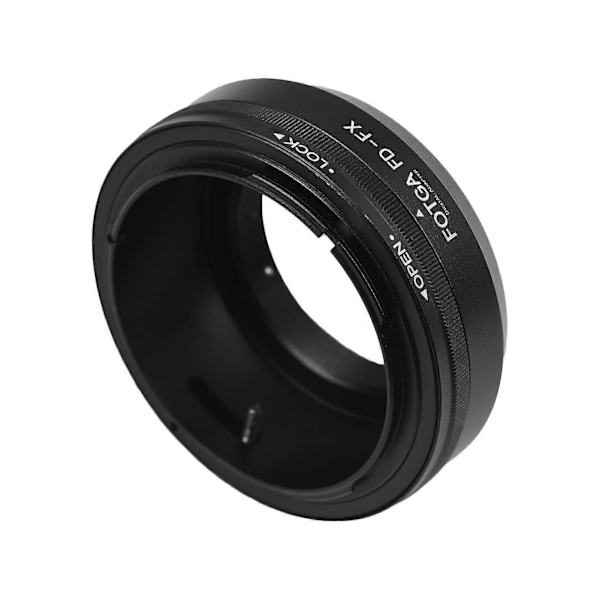 FOTGA Manuell Objektivadapterring Aluminiumlegering för Canon FD-objektiv till Fuji X-A5/X-A10/X-Pro1/X-Pro2/X-Pro3/X-E1/X-E2/X-E3/X-M1/X-T1/X-T2/X-T3