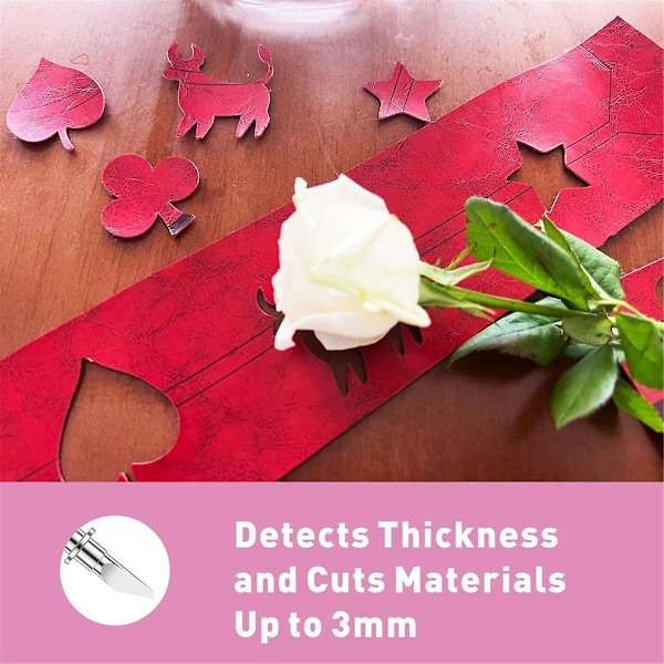 5 stk CADXBLD1 Auto Blade for ScanNCut2 ScanNCut DX2 DesignNCut for Kompatibel CADXHLD1 Holder