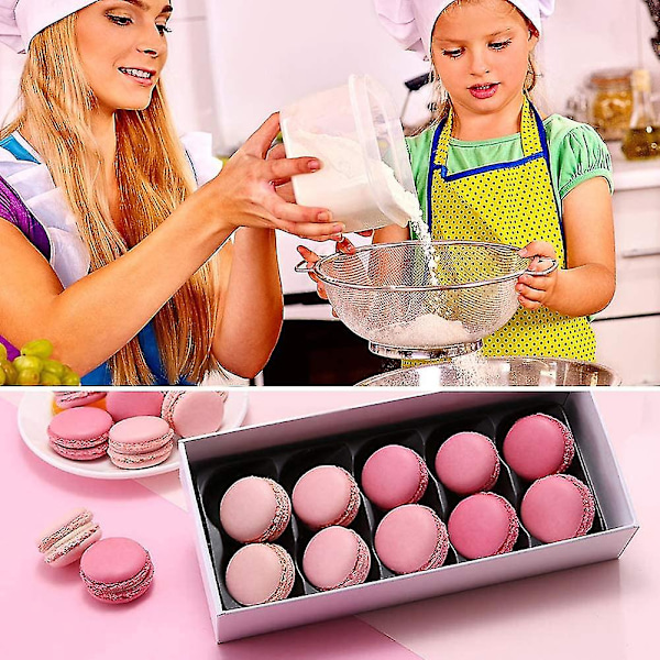 Bakplåt för Macarons i Silikon - 23-delars Set, Bakplåt i Silikon/ant