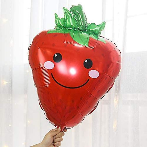 8 stk. Frugt & Grøntsags Aluminiumfolie Balloner Til Fest Dekoration Frugt Fødselsdag Aluminiumfolie Helium Ballon Til Sommerfest Bryllup Fødselsdag Baby