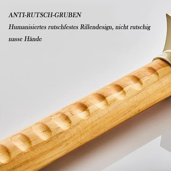 Vegghåndtak Trehåndtak Baderom Dusj Eldre (Trefarge 33cm)