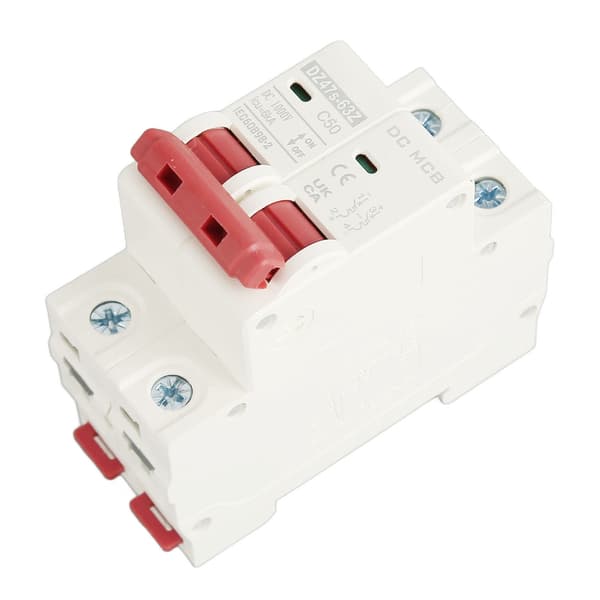 DC-afbryder 6000A brydeevne kortslutningsbeskyttelse PV-afbryder 2P 50A 1000V