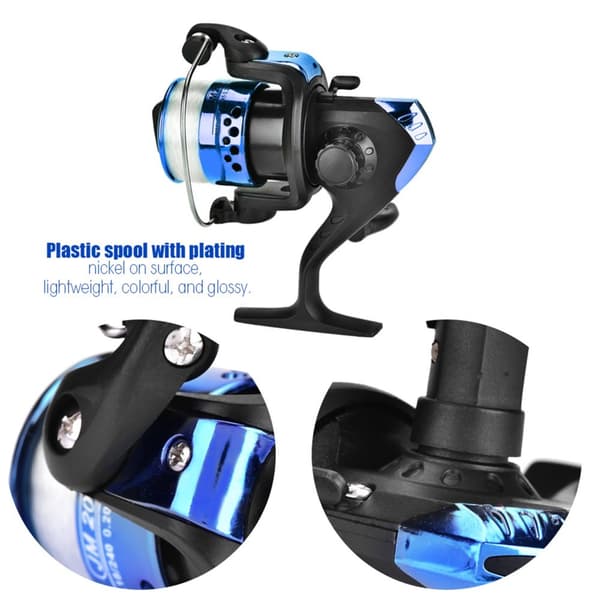 Lightweight Freshwater Fishing Reel - Blue