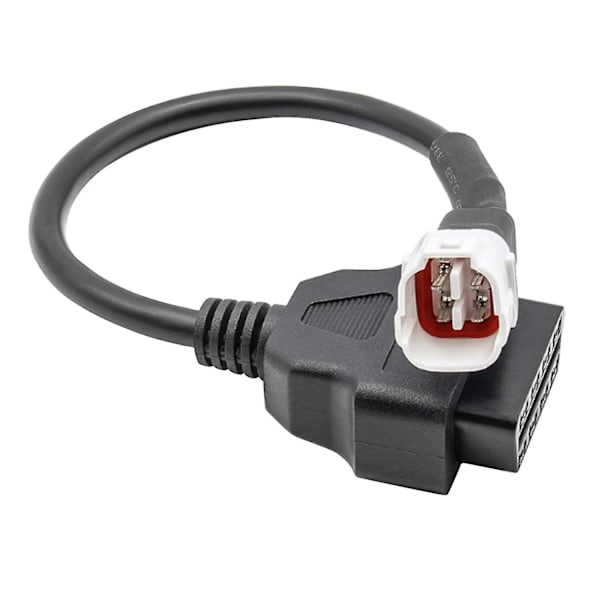 Adapter för Yamaha motorcykel 4-stiftskontaktkabel - Obd2-kontaktkonverter för Yzf R1 R6 Mt07 Mt09 Mt