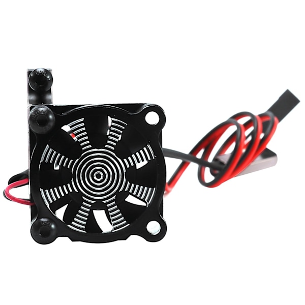 Kylare med Fläkt och Termisk Sensor för RC-Bil 3650 3660 550 540 Motor CNC Aluminiumlegering Klämma