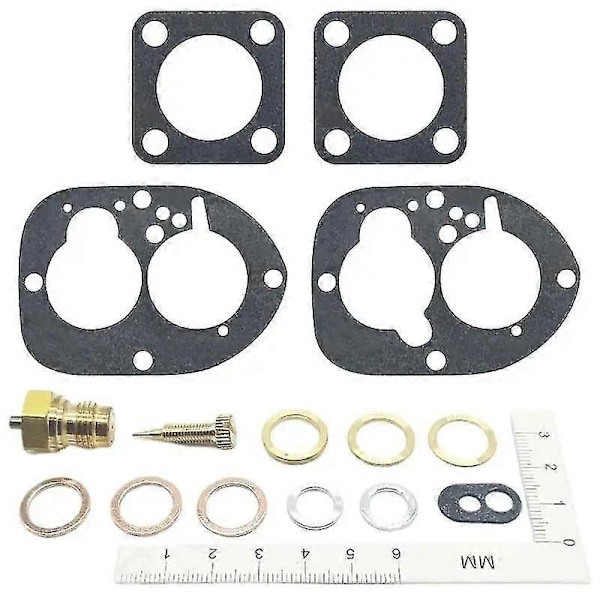 Kompatibelt Volvo Penta Solex 44PA1 856471 856472 påhængsmotor karburator reparationssæt
