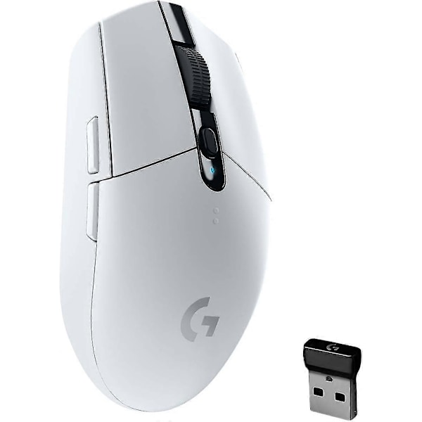 G305 LIGHTSPEED Trådløs Spillmus, Hero 12K Sensor, 12 000 DPI, Lett, 6 Programmerbare Knapper, 250t Batterilevetid, Internt Minne, PC/Mac -
