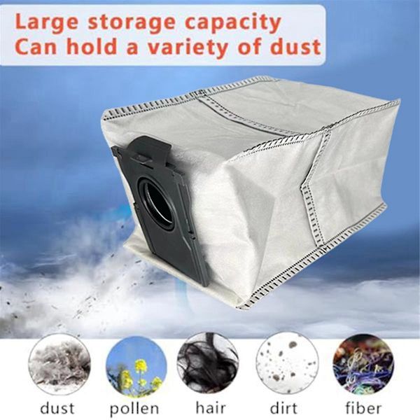 10 stk støvposedeler for Bot S10s Pro/S10/X30Pro Ultra/X30 /X40 Pro/X40 Ultra støvsuger