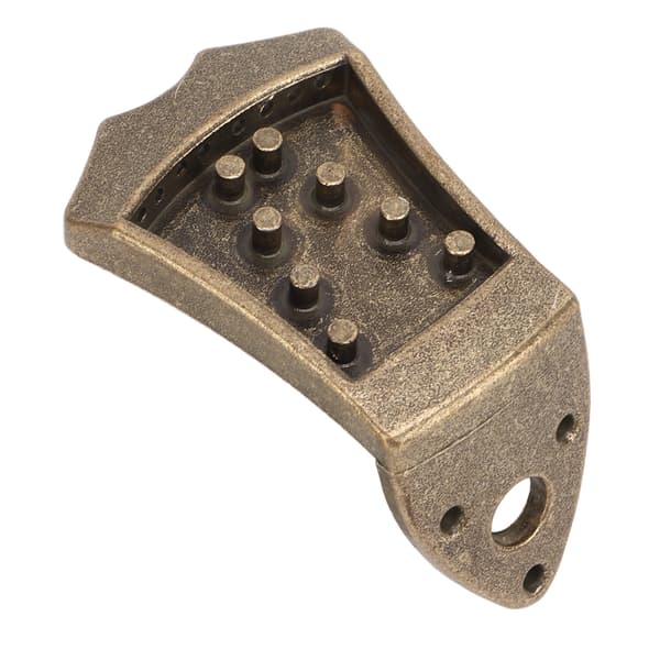 Mandolin Strengholder Metallbro Erstatningsdel Musikkinstrument Tilbehør Bronse
