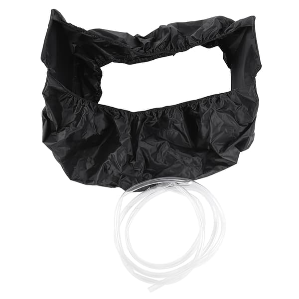Black Air Conditioner Cleaning Bag Wall Mounted Waterproof Dust Washing Clean Protective Bag
