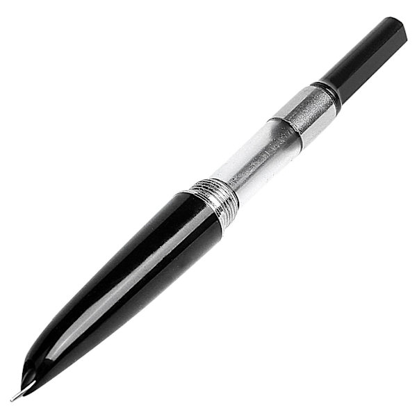 Jinhao 911 Ren Silver Stål Füllfederhalter mit 0,38 mm Extrafeiner Feder Glattes Schreiben Tintenfüller für Weihnachtsgeschenk