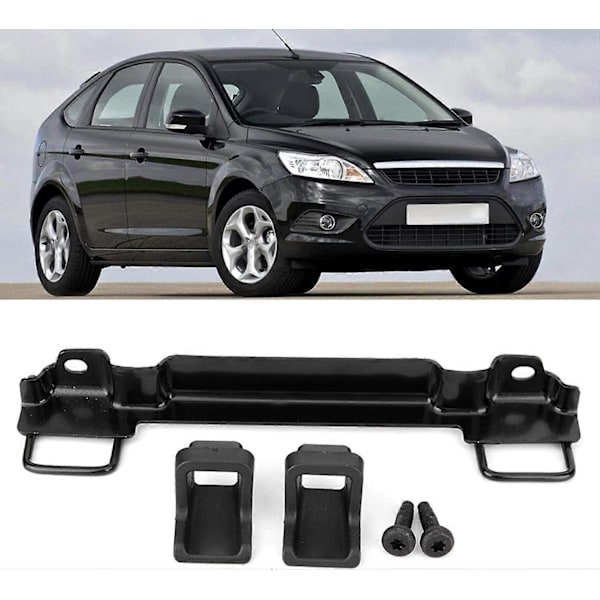Universal ISOFIX Brakett Stål, Monteringssett for Barneseter Slank Holdbar Lang Levetid Stabil (Svart)