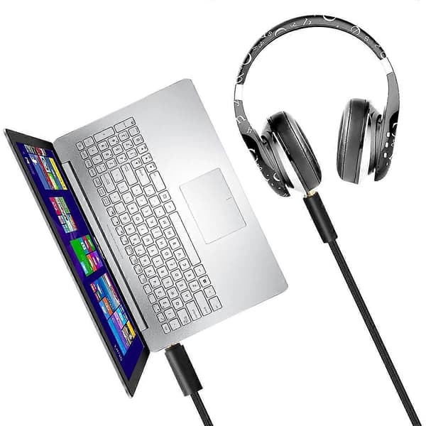 2m Bærbart hovedtelefonkabel Audioledning til Logitech GPRO X G233 G433 Øretelefoner Headset Tilbehør
