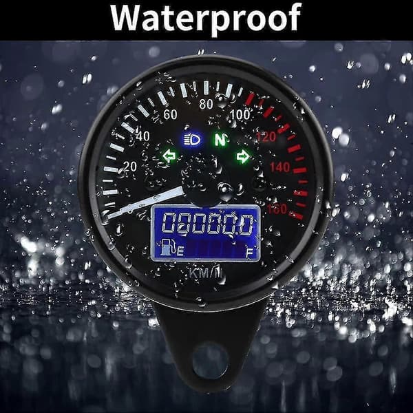 Motorcykel Speedometer, Universal Motorcykel Digital LCD Speedometer