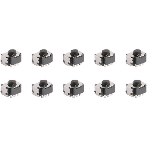 10 st Micro-Switch L R Knapp för Nintend Switch LR Knapptryck Microswitch för Switch NS Joystick