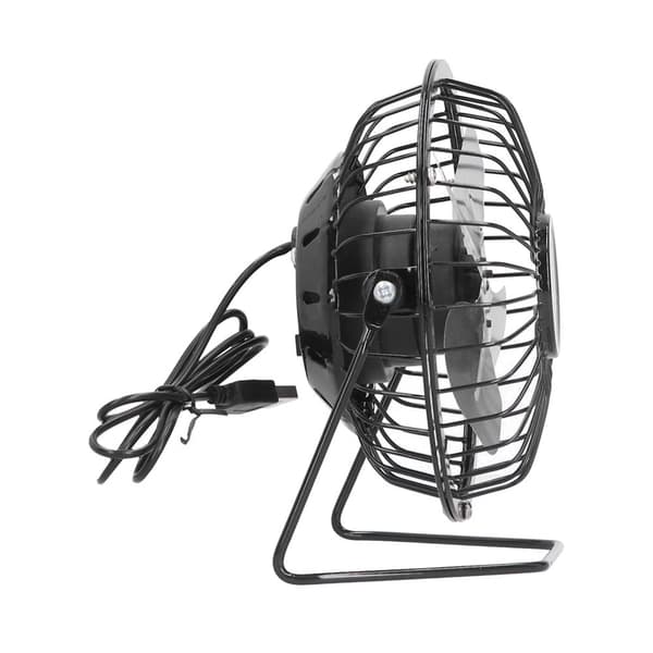Portable Solar Panel Fan with USB Interface for Outdoor Ventilation and Cooling