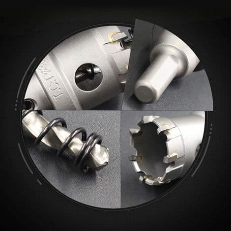 Hulsave, Industriel Kvalitet TCT Karbid Hulsave til Rustfrit Stål, 75mm