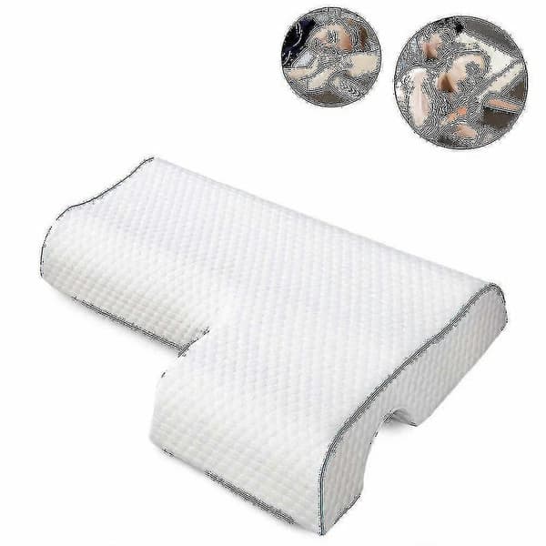 1 st Välvd Kudde Med Långsam Återhämtning Memory Foam För Par - Anti-tryck Handkudde För