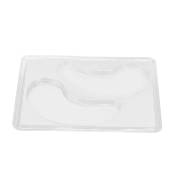 12 stk. DIY Under Eye Patches Forme Sikker Sund Naturlig Genanvendelig Transparent Øjenmaske Patch Bakke Plade