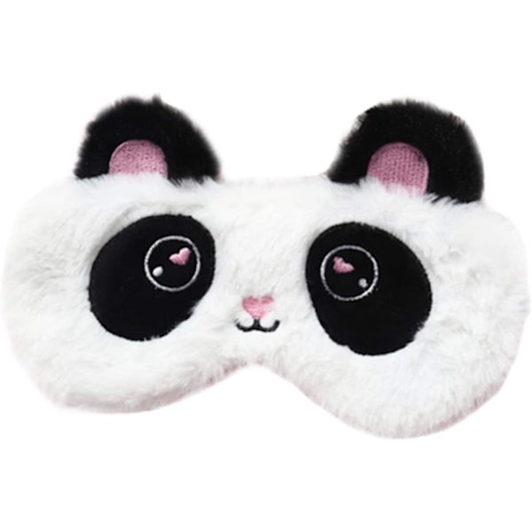 Panda Sovmask Sovmask Ögonmask För Sömn Siden Roliga Presenter Rolig Ögonlapp