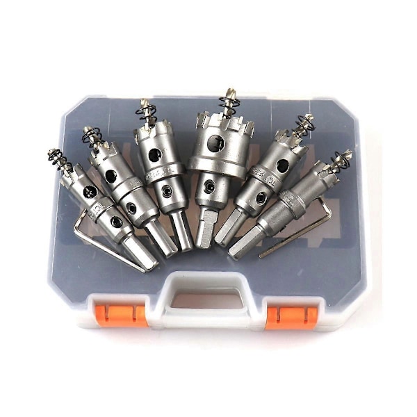 16-35 mm Alloy Hole Saw Set Reaming Bit sopii ruostumattoman teräksen, rautalevyn ja metallin työstöön poraustyökalulla