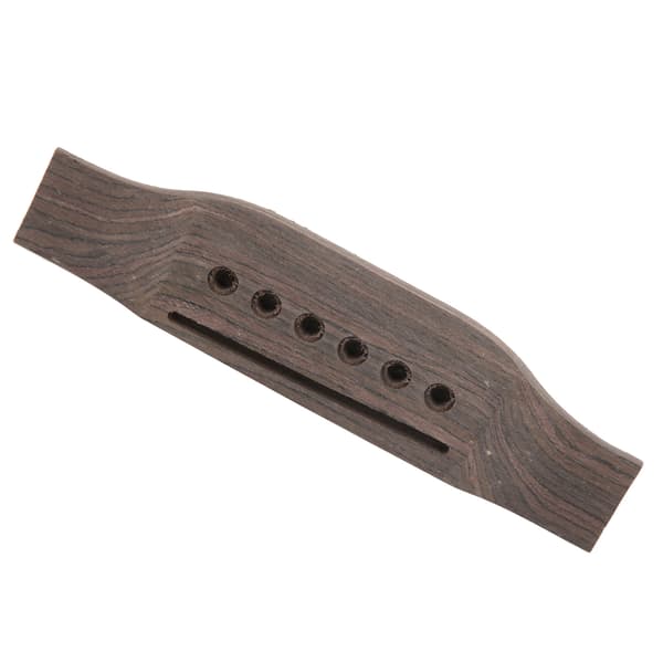 Guitar Bridge Set Saddle String Pins Solid Wood Plastic Replacement Accessories