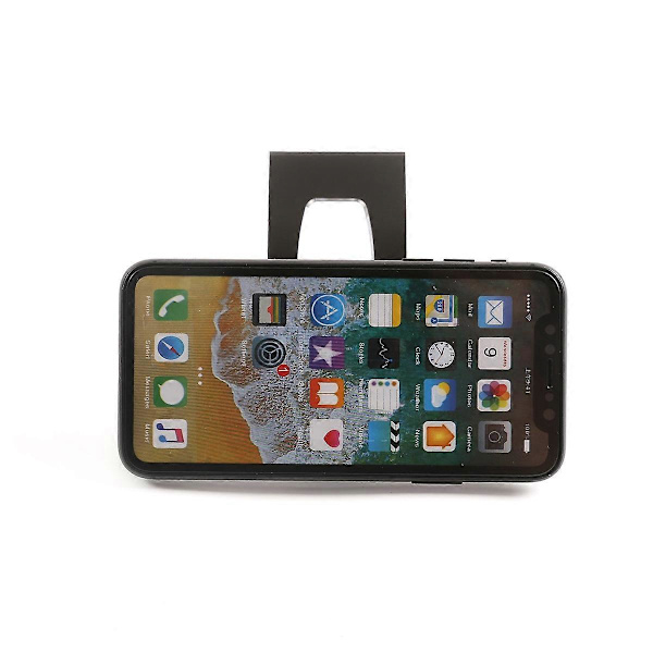 Mobiltelefonholder til bil i aluminium til X5 E70 X6 E71 2008-2013 Sort
