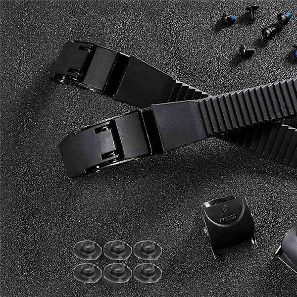 2 Set Ersättning Inline Skate Strap Skridskor Energy Strap Skate Strap Spännen Skruvar för Män Kvinnor Barn