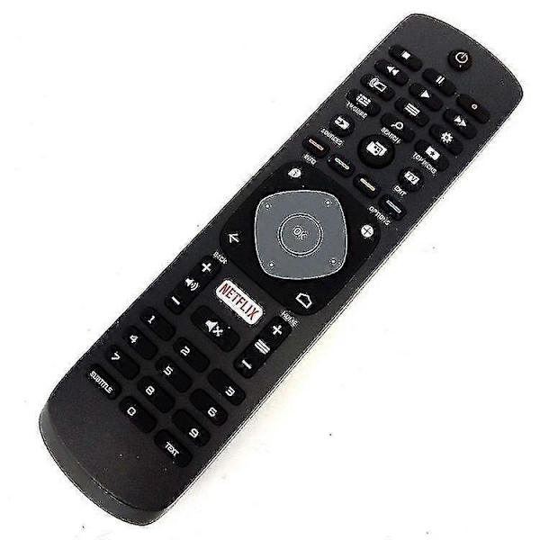 Wekity Universal Philips Smart TV-fjernkontroll med Netflix-erstatning