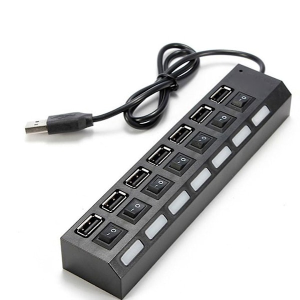7 Port USB-keskitin USB-muunnin USB-sovitin