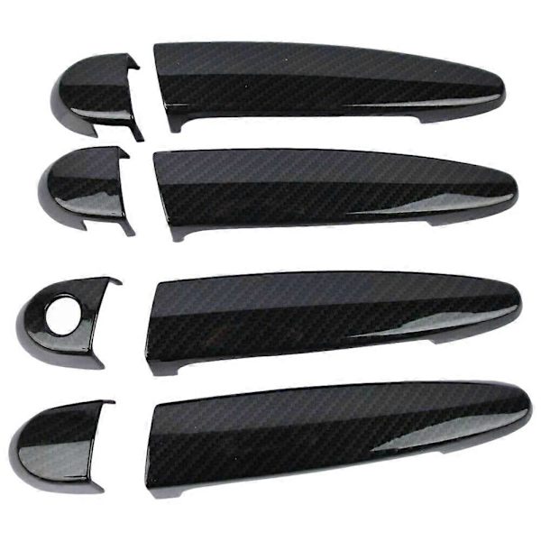 Karbonfiber Utvendig Dørhåndtak Deksel Trim for - 1 2 3 4 Serie E87 E90 E91 E92 E93 F30 X