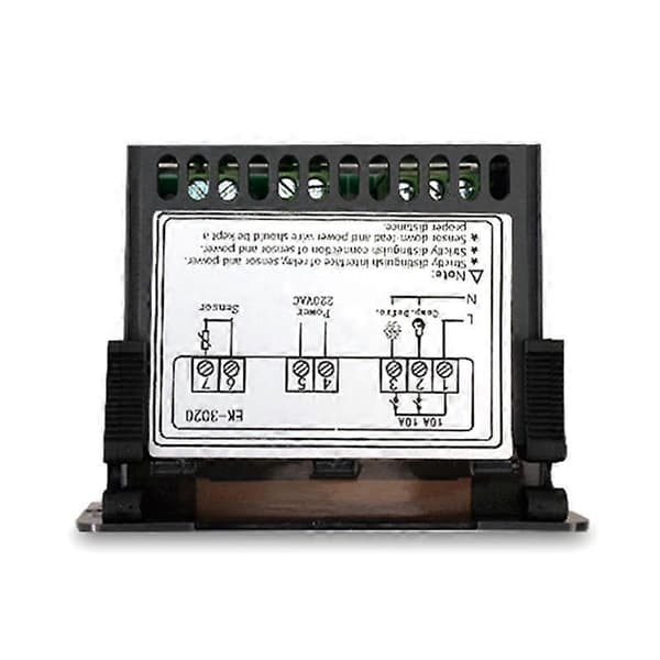EK-3020 Digital Temperaturregulator 220V Termostat Sensor Køleskab Køling Afrimning Th