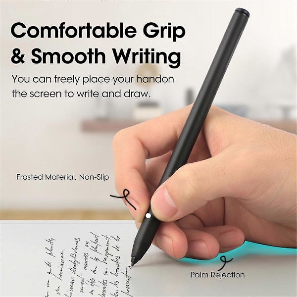 Magnetisk EMR Digital Stylus Pen med Viskelæder til Remarkable 2 Stylus Alternativ Marker Plus med 5