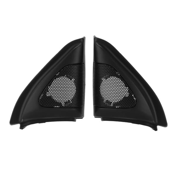 Car Door Speaker Cover, Audio Tweeter Trim - Black Replacement for Corolla 2003-2006
