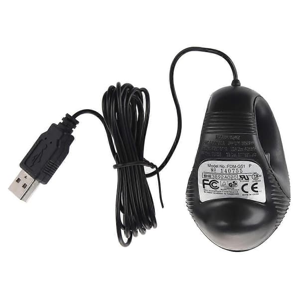 Bärbar Finger Handhållen 4D Usb Mini Trackball Mus