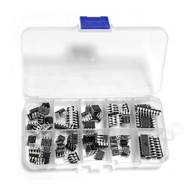 85 kpl 10 IC NE555 LM324 Integroidut Piirisarjat