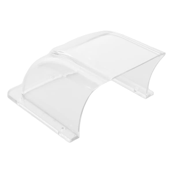 Plastic Doorbell Rain Cover Transparent Waterproof Protective Accessory for Access Control