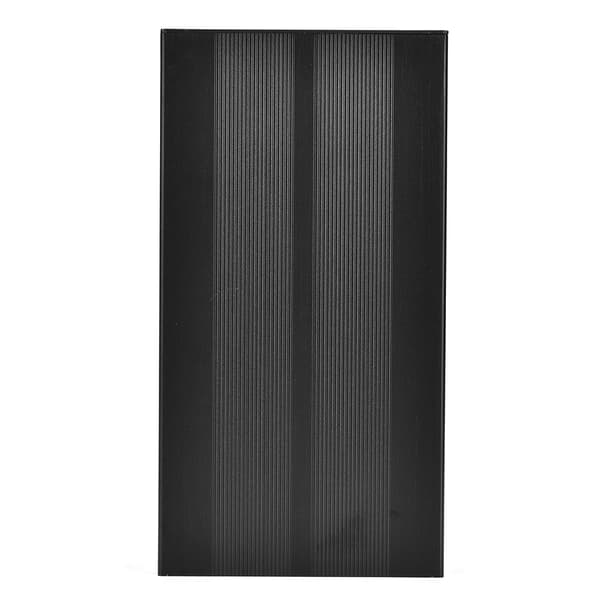Aluminium Alloy Project Box DIY Sand Black Enclosure Electronics Protection Case 55 x 106 x 200 mm