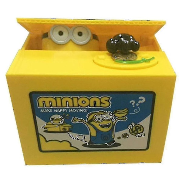 Pahkasika Minions Säästöpossu Rahaa Varastava Ahne Raha-astia